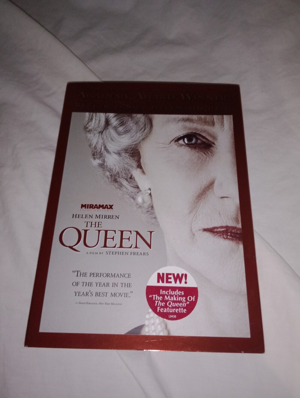 New The Queen DVD Movie Helen Mirren 2006 Academy Award Winner